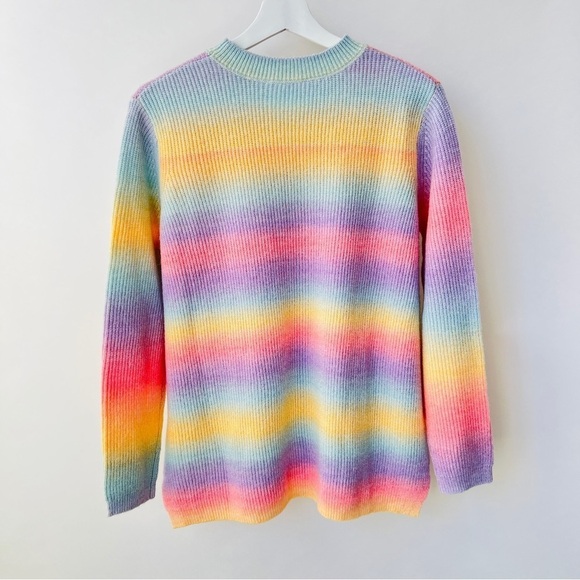 Hyacinth house candy crew neck sweater, pink/blue/orange, Size S E25 - Picture 5 of 10